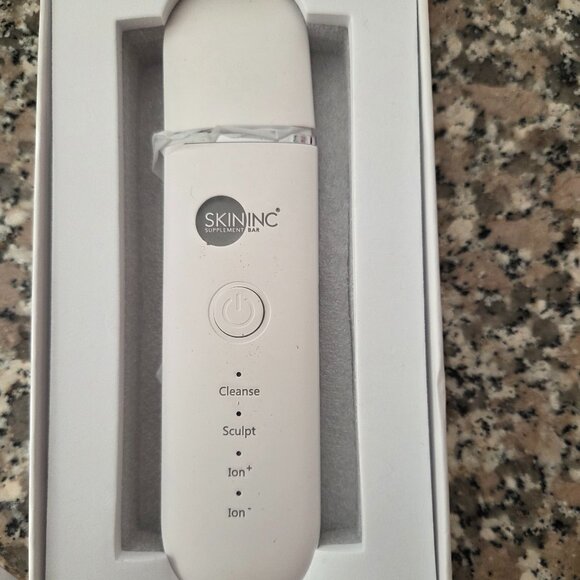 Skin Inc Deepcare Flash Facial Spatula Ultrasonic - New In Box - Picture 2 of 3